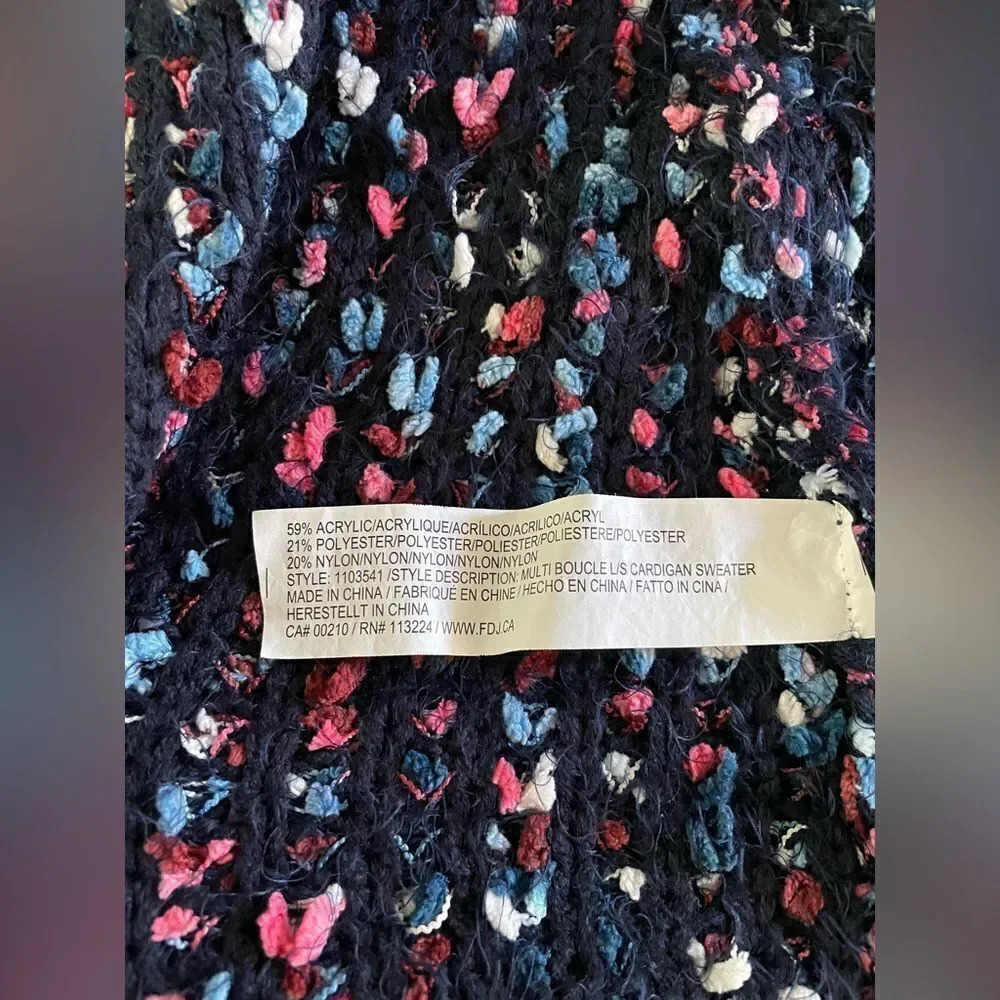 Super soft Confetti Shawl Cardigan - Picture 4 of 11